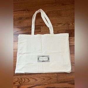 Authentic Gucci Cotton Tote Bag